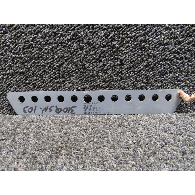 95-0206-3G (Alt: 9910032-37G) Grimes Lighted Panel
