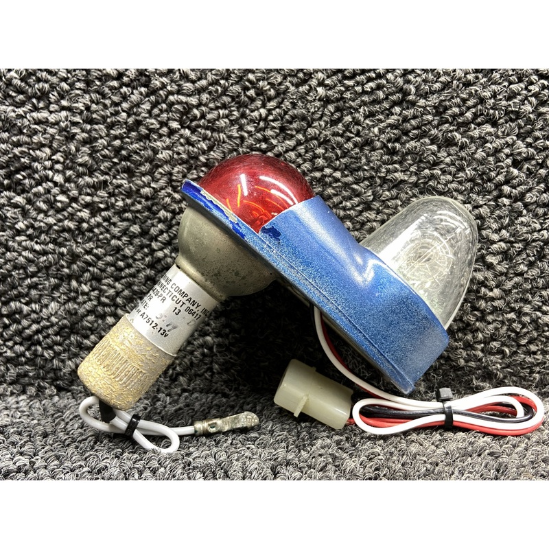 W1285PR (Alt: 472-896) Whelen A429PR Navigation Light w Strobe & Lens (Red, 14V)