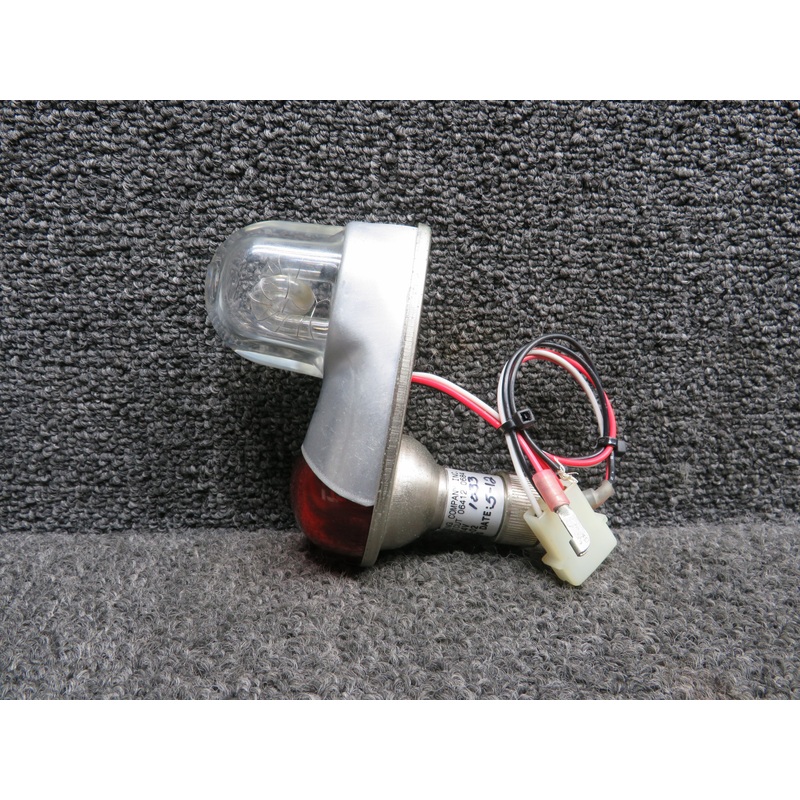 01-0770054-02 Whelen A650-PR-14V Wing Tip Navigation Light w Strobe (Red, 14V)
