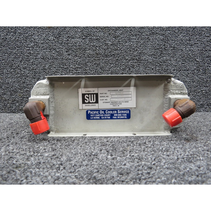 10886A (Alt: C649-2) Lycoming O-540-F1B5 Stewart Warner Oil Cooler Assembly