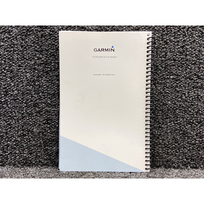 190-01499-00 Garmin GTX335,345 ADS-B Transponder Pilots Guide (Rev: F)