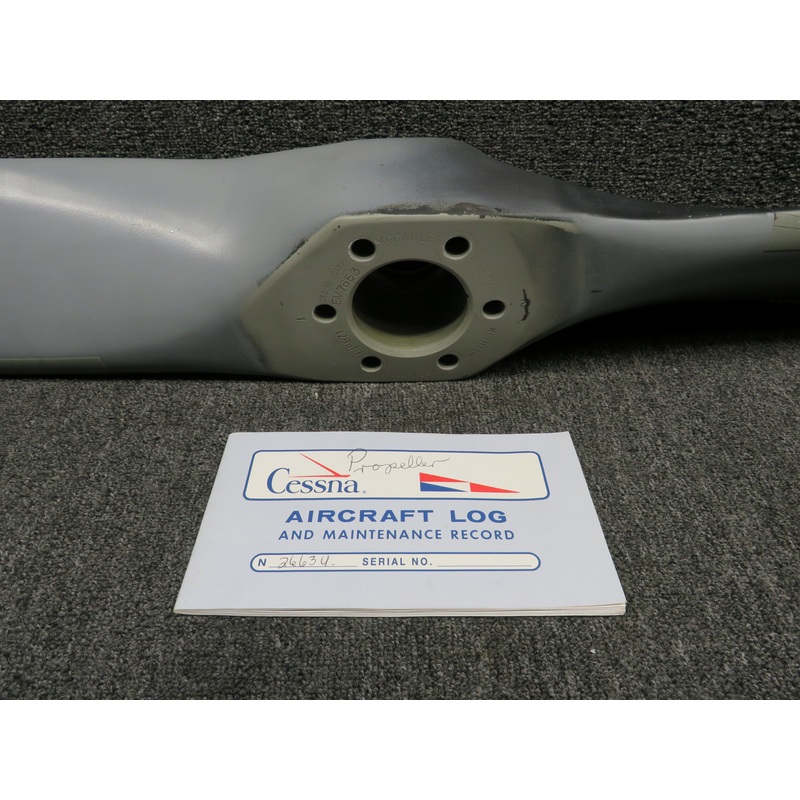 1C172EM7653 McCauley Two-Blade Propeller with Logs