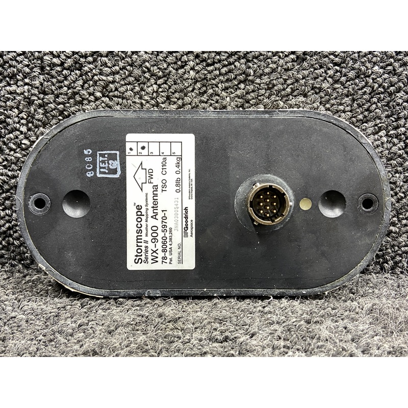 78-8060-5970-1 BF Goodrich WX-900 Stormscope Antenna w Mods (No Connector)