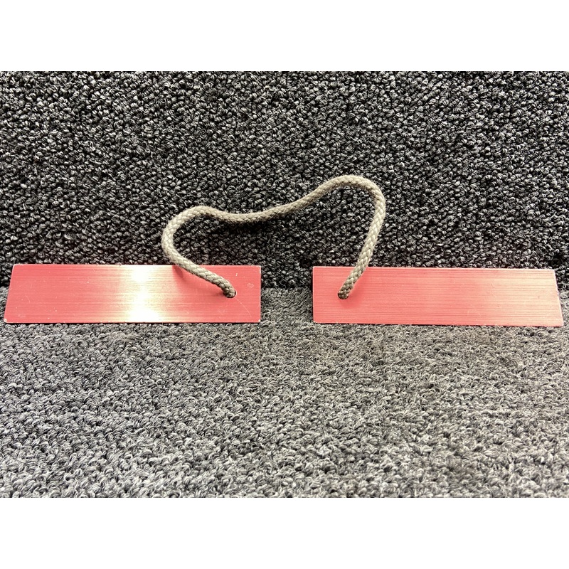 2000500 Cirrus SR22T Aircraft Wheel Chocks