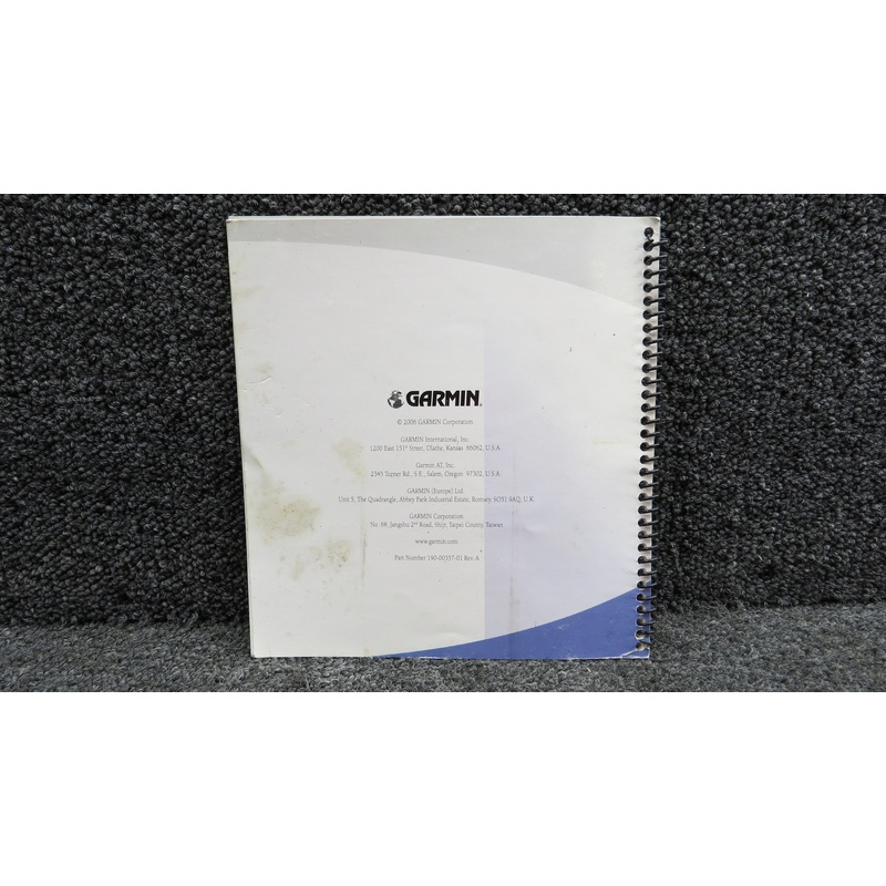 190-00357-01 Garmin 500W Series Quick Reference Guidebook (Rev. A, 2006)