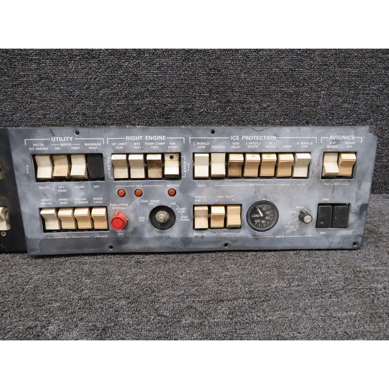 800665-400-3429 Rockwell 690C Instrument and Switch Panel (Incomplete Assembly)