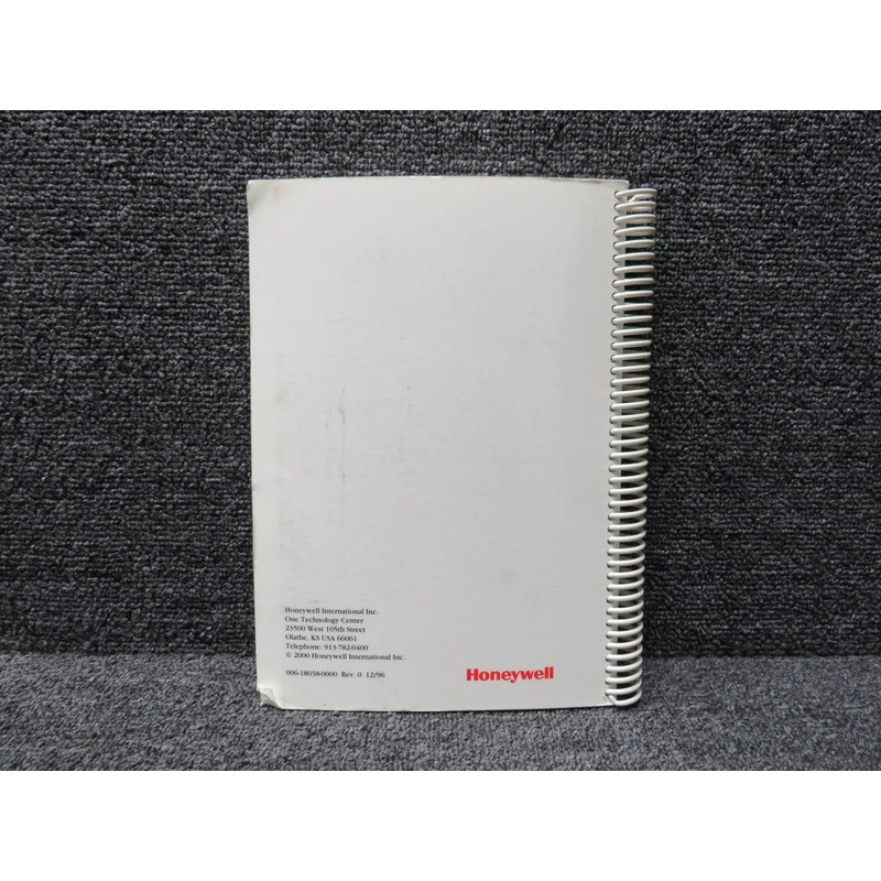 Honeywell 1996 KHF 950/990 HF Comm Transceiver Pilots Guide and Directory