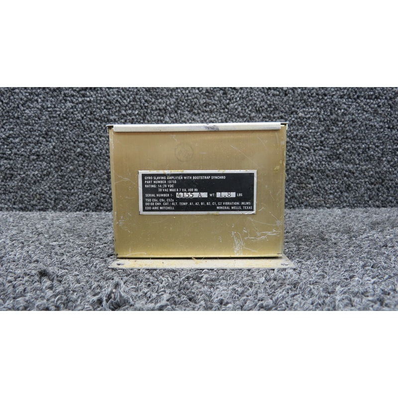 1D755 (Alt: 44720-002) Edo-Aire Gyro Slaving Amplifier w Bootstrap Syncro & Mods
