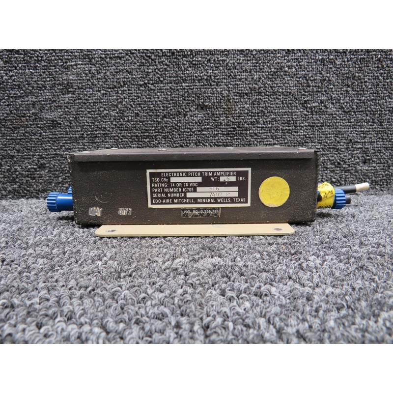 IC709-16 Edo-Aire Electronic Pitch Trim Amplifier Bracket 14-28V