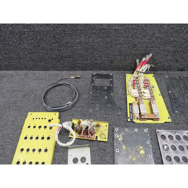 Beechcraft King Air B90 Goodie Bag with Panels, Brackets, Relays, Tubes, ect