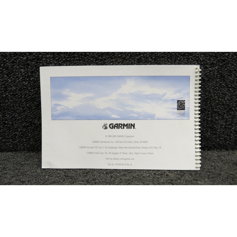 190-00140-10 Garmin 400 & 500 Series Display Interfaces Pilots Guide Addendum