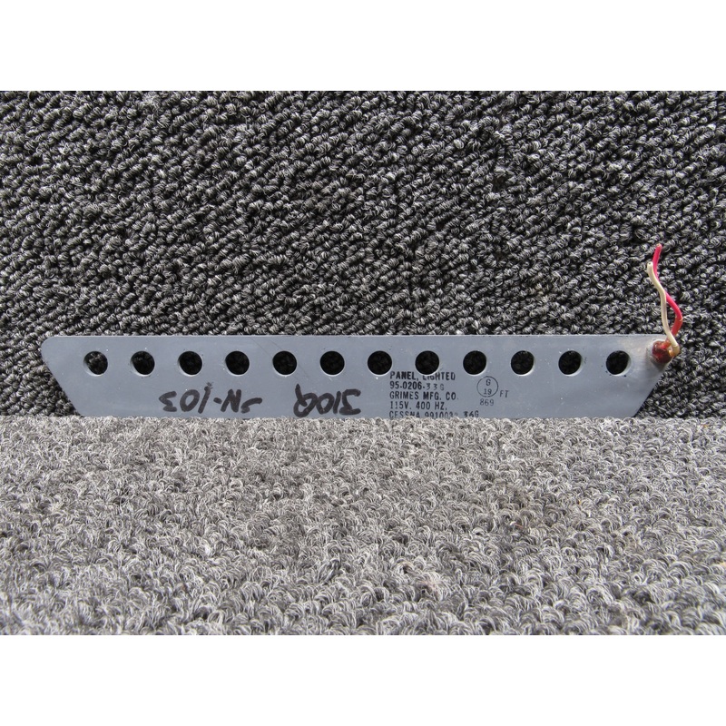95-0206-33G (Alt: 9910032-36G) Grimes Lighted Panel