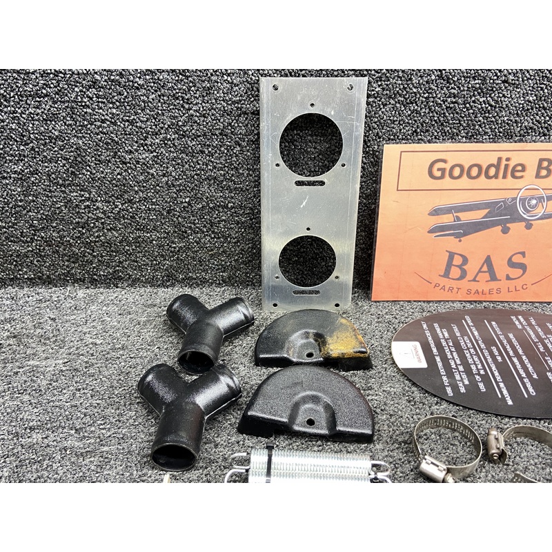 Cirrus SR22T Goodie Bag Set with Clamps, Springs, Placard & Power Plug