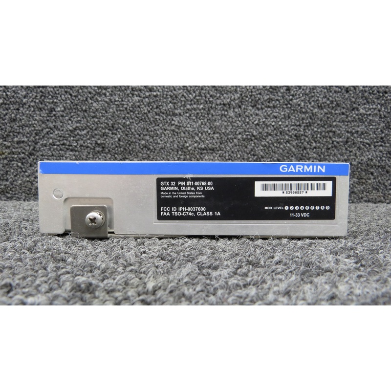 011-00768-00 Garmin GTX 32 Remote Transponder (Volts: 11-33)