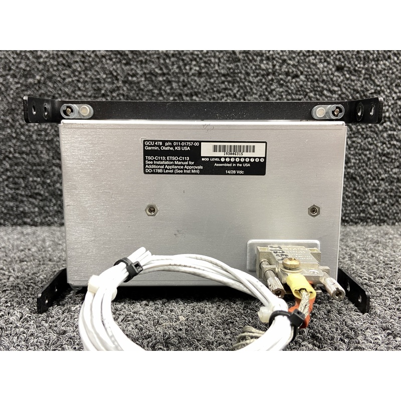 011-01757-00 Garmin GCU-478 Autopilot Control Panel w Connector (14-28V)