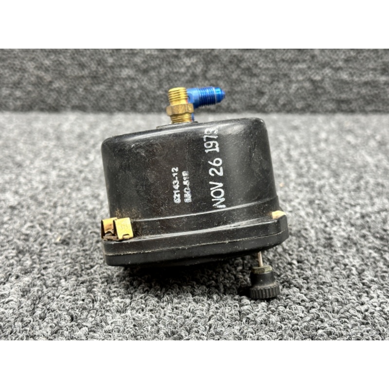 SA-40-1RB (Alt: 8000T) United Instruments True Airspeed Indicator (0-200 MPH)