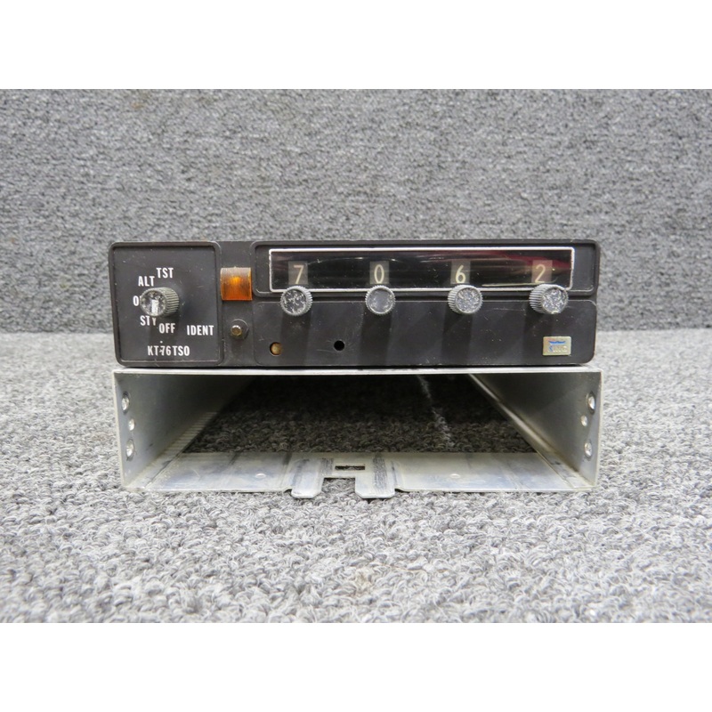 066-1034-00 King Radio KT-76 Transponder Unit with Tray (Volts: 14)