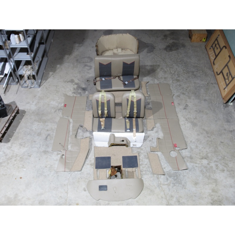 Beechcraft BE-35 Interior Assembly with Seats, Plastics, and Accessories