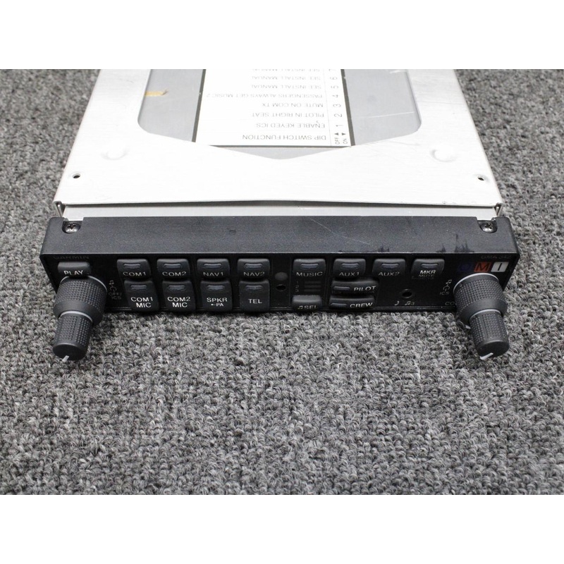 011-03520-10 Garmin GMA-342 Audio Panel with Tray and 8130-3 (Volts: 14, 28)