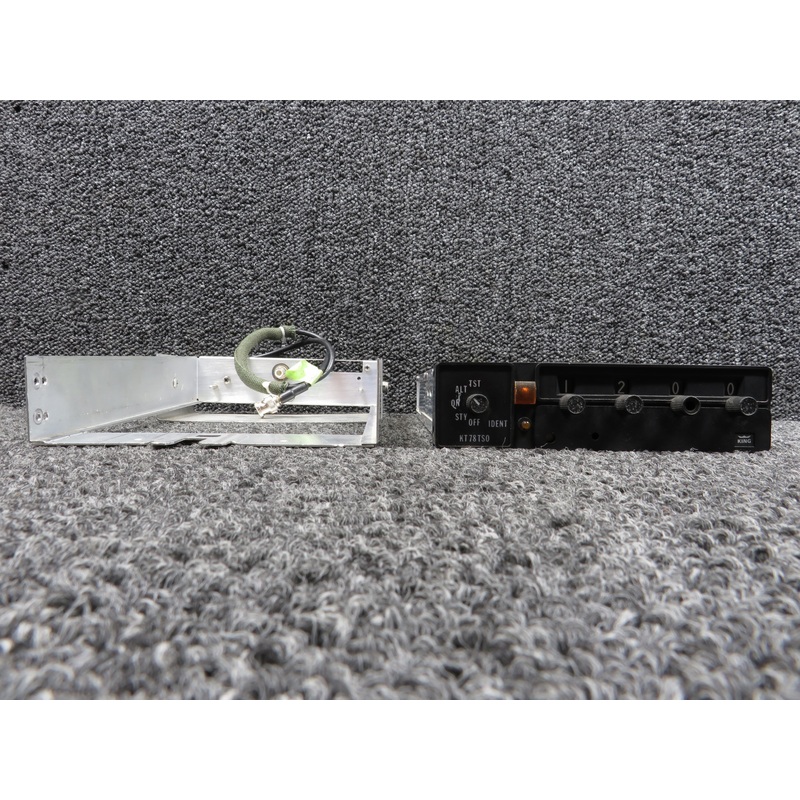 066-1034-02 King Radio KT-78 Transponder Assembly with Tray (14VDC/1.2A)