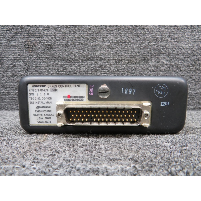 071-01439-5200 Bendix-King CP-469 Control Panel with Mods and Repairable Tag (Core)
