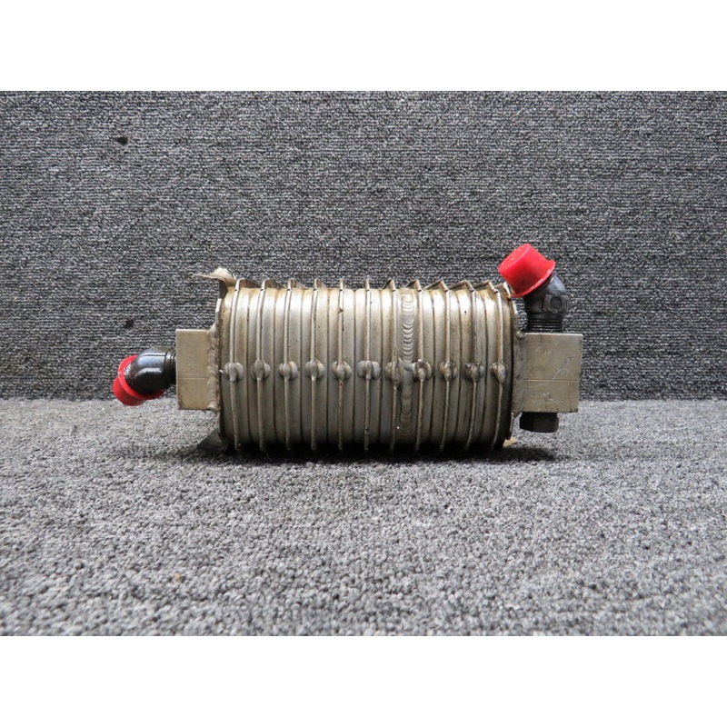 10557A Stewart-Warner Lubricating Oil Cooler (Worn)