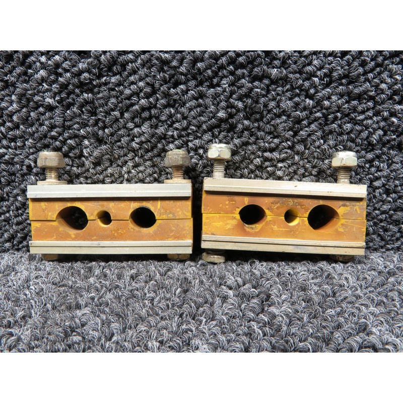 101-389050-3 Beech KA-300 Clamp Block Assembly Set of 2