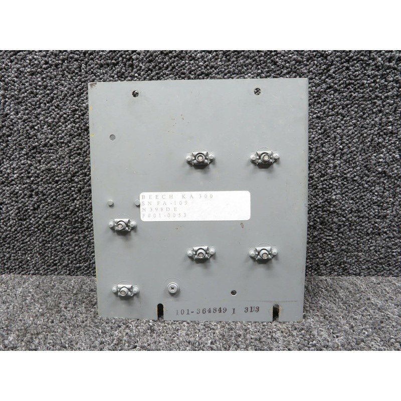 101-364849-1 (Alt: 101-364849-3) Beech Electric Heat Equipment Panel Plate