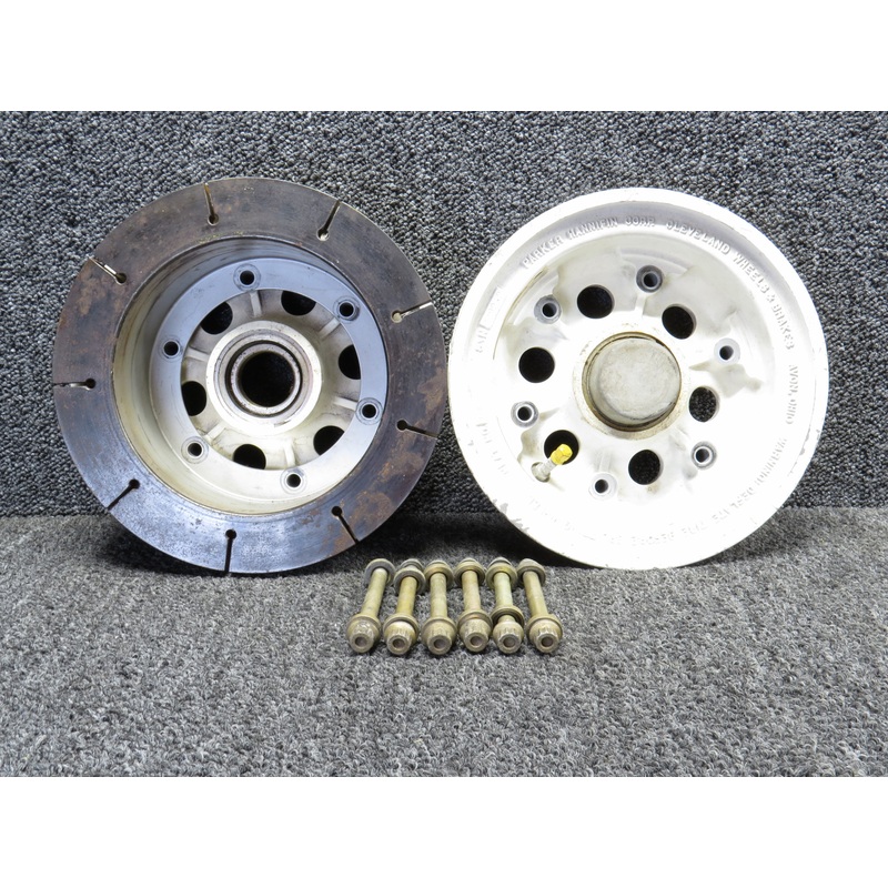 40-289 Cleveland Wheels & Brakes 18x 5.5 Main Wheel Assembly with Extension Ring