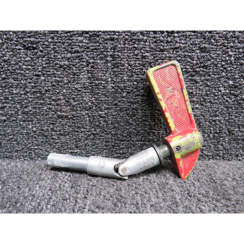 96-924010 Beechcraft B95A Fuel Selector Handle Assembly (Paint Chipped)