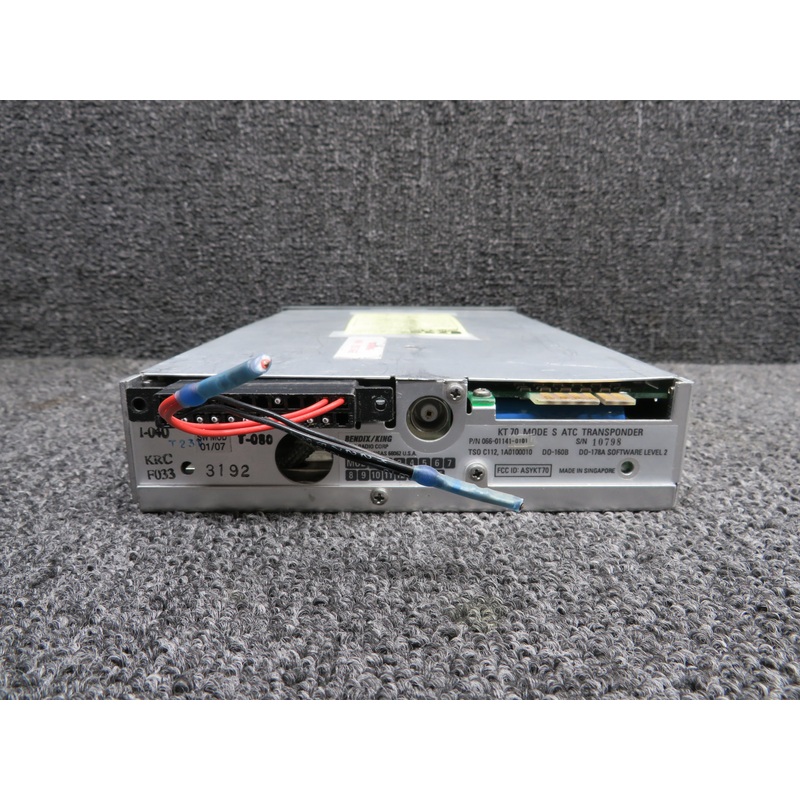066-01141-0101 Bendix King KT-70 Mode S ATC Transponder