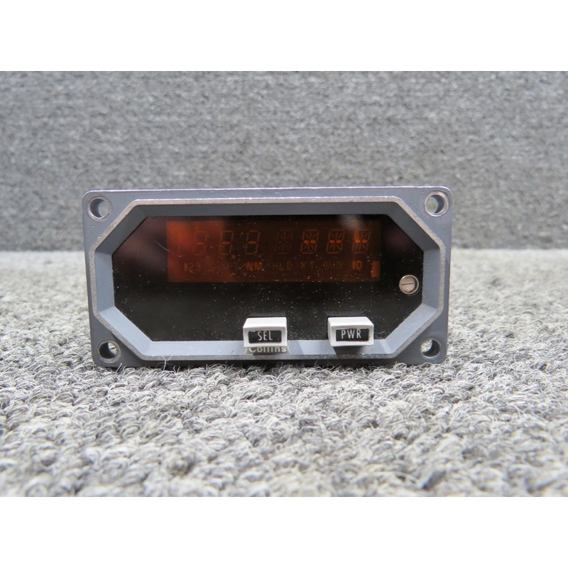 622-7318-001 Collins Avionics IND-42C DME Indicator w Mods & Connector (Core)