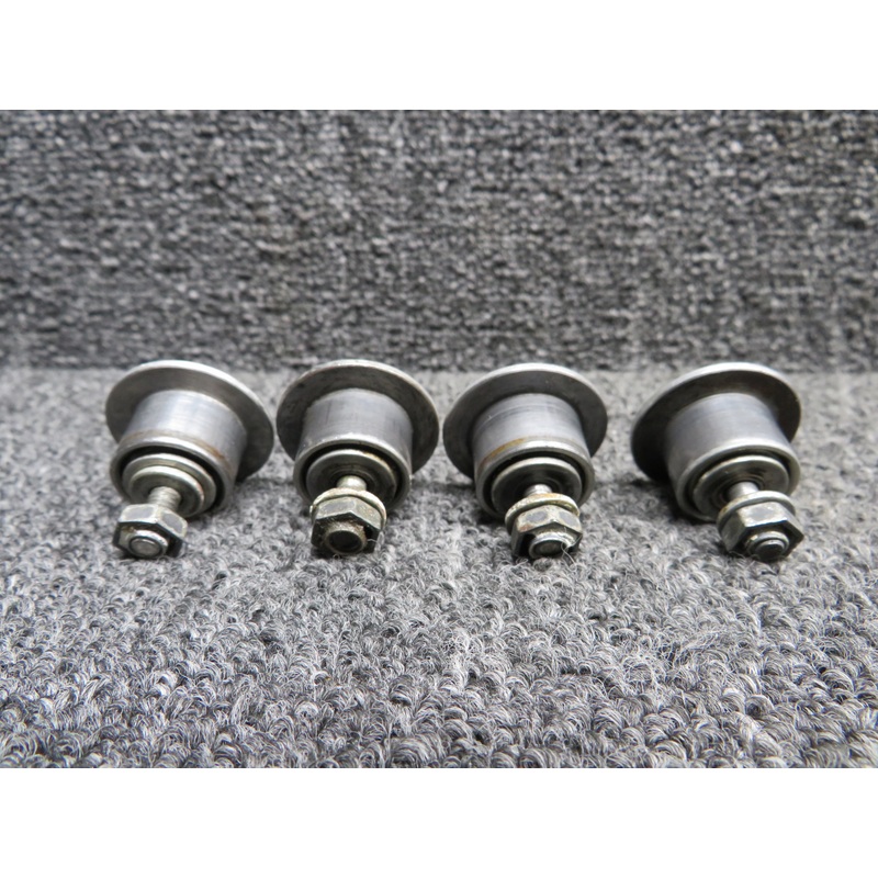 BC22062 Beechcraft B95A Flap Roller Set of 4 LH, RH Aft