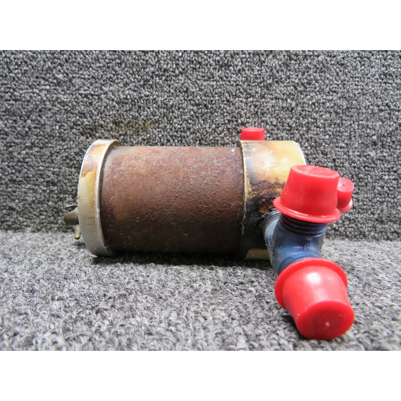 HE-759-3 Beechcraft A23A Fuel Strainer (Rusted)