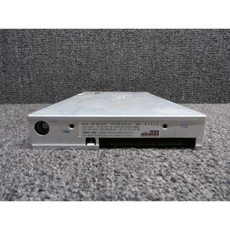 066-1072-00 Bendix King KR-87 ADF Receiver with Mod (14-28V) (Delamination)
