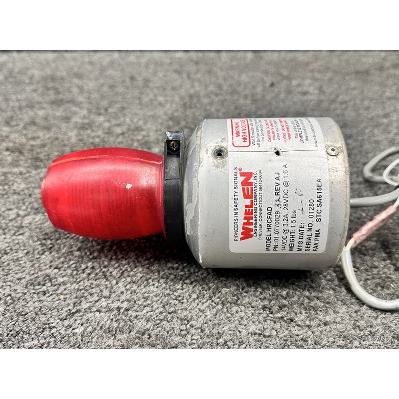01-0770029-32 Whelen HRCFAD Strobe Light (14 or 28V)
