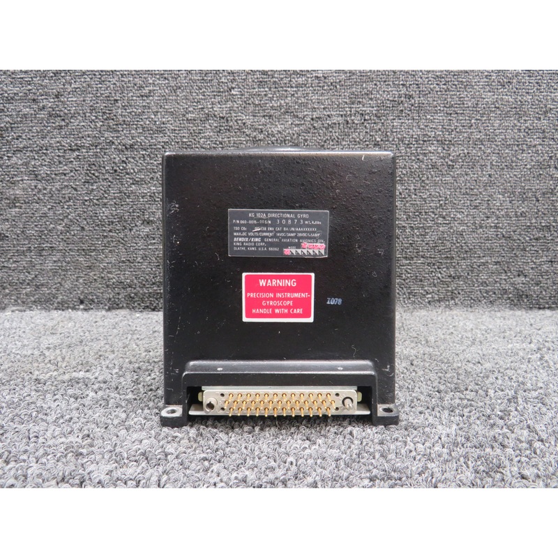 060-0015-00 Bendix King KG-102A Directional Gyro with Modifications (14-28V)