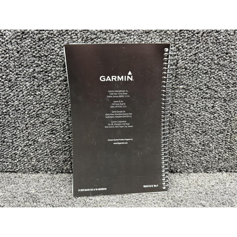 190-01112-12 Rev F Garmin G5 Electronic Flight Instrument Pilots Guide 2020