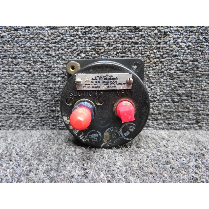 22-880-03 Garwin Suction Indicator (Glass Cloudy)