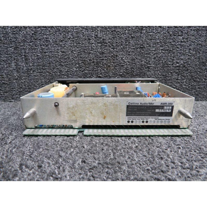 622-2087-011 Collins AMR-350 Audio Panel and Marker Beacon Receiver with Mods
