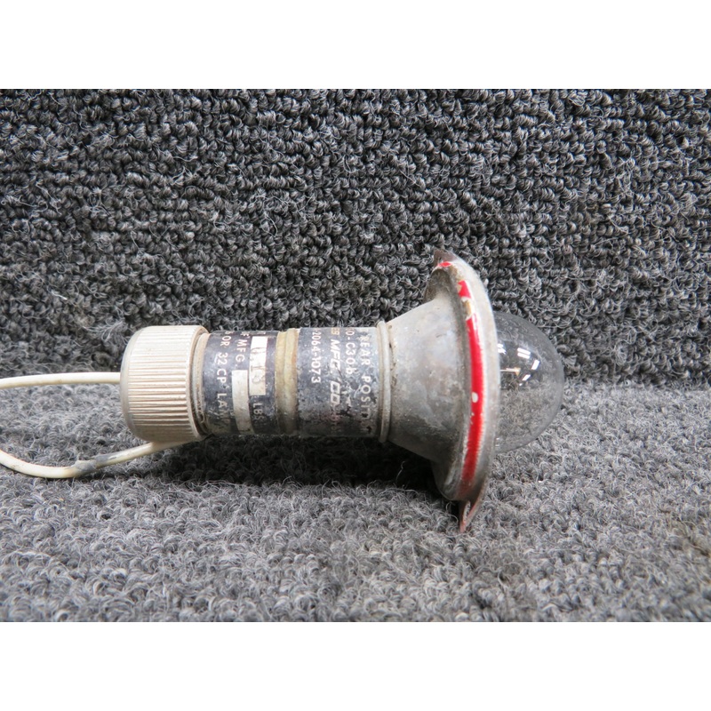 A-2064-1073 Grimes Taillight Unit (Minus Retainer) (Minus Lens) (Worn)