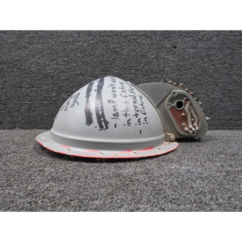 G-3801A-1A Grimes Electric Landing Light Assembly (Colored) (Worn)