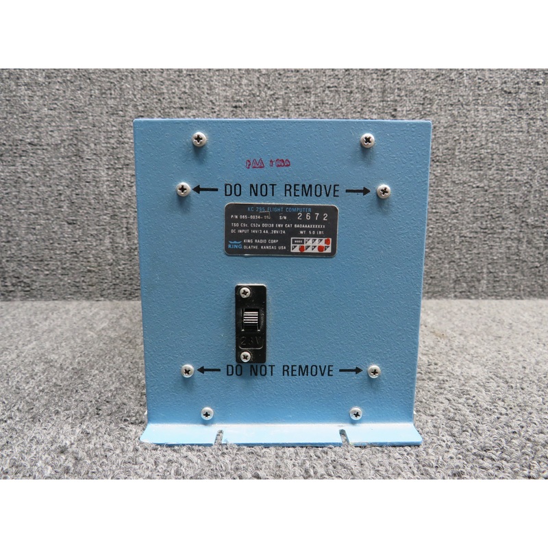 065-0034-09 King Radio KC-295 Flight Computer with Mods (Volts: 14-28)
