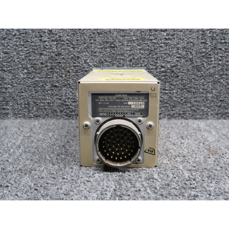 622-6520-005 Collins CTL-22 VHF Communication Control and Mods
