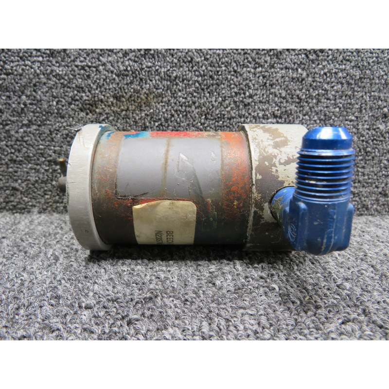 HE-759-3 Beechcraft A23A Fuel Strainer Assembly (Rusted)