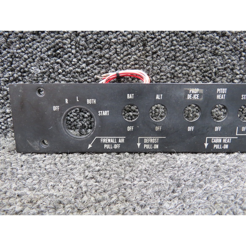 95-0282-3 (Alt: 35-380126-3) Beech A36 Grimes Switch Panel, Lighted (115V)