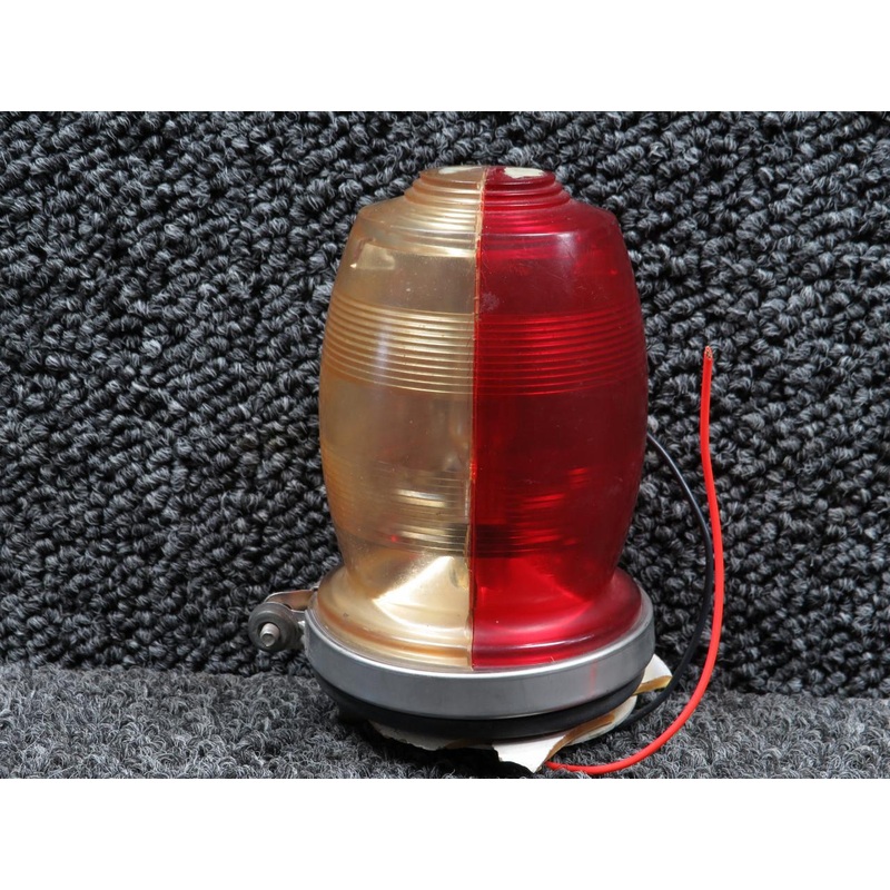 757-762 Piper PA-34 Whelen Strobe Light Assembly (Red and White Split)