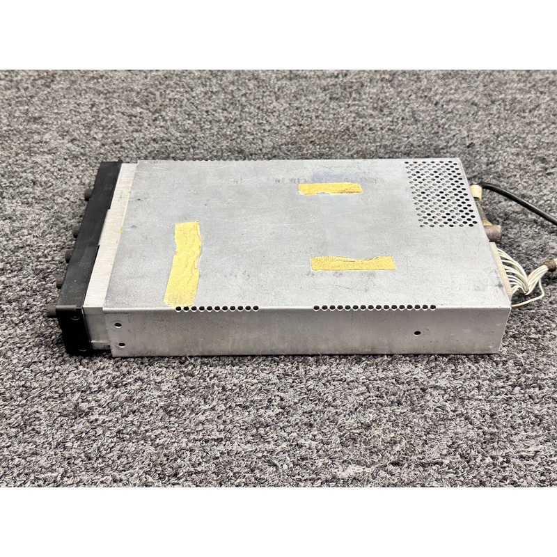 066-1034-00 King Radio KT-76 Transponder Unit w Tray, Mods (14V, Cracked Face)