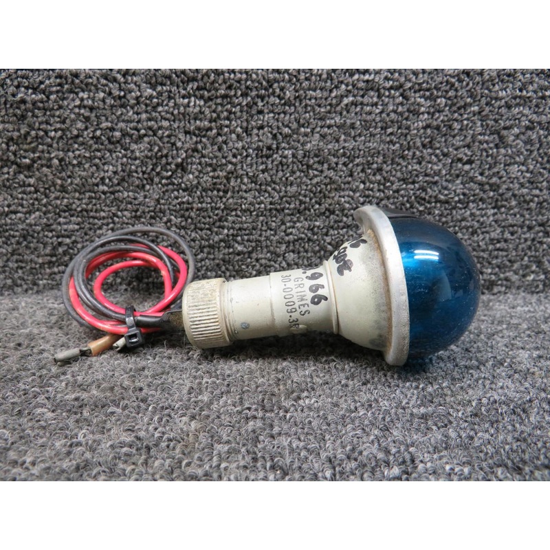 30-0009-35 Grimes Wing Position Light Assembly with Blue Lens