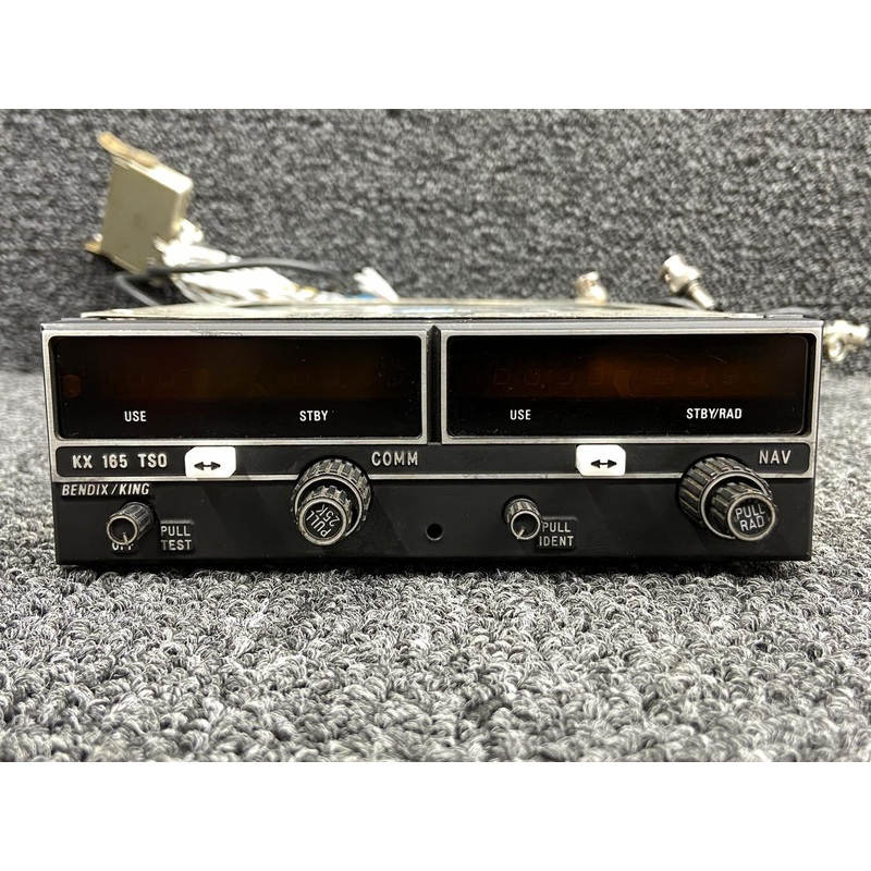 069-1025-21 Bendix KX-165 VHF Communication, Navigation Radio w Glideslope (14V)